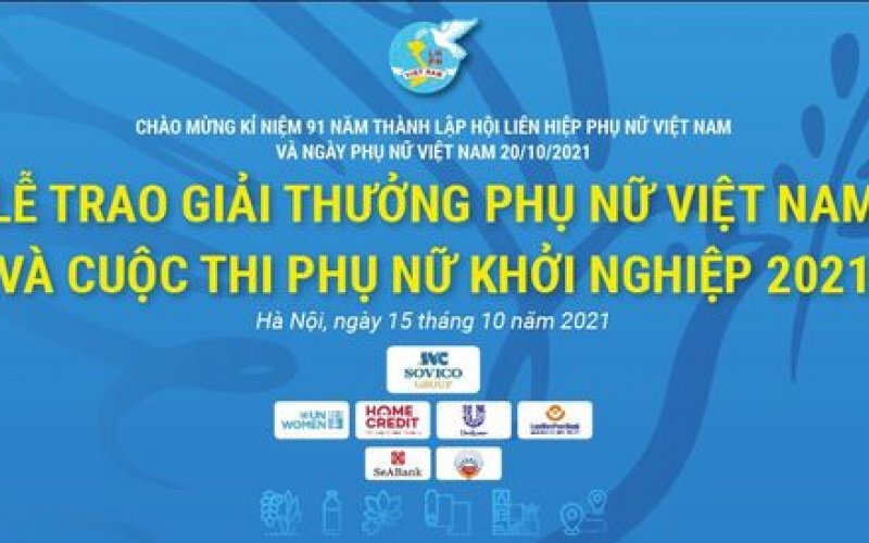 Vinh danh 6 tập thể, 10 phụ nữ xuất sắc và 24 dự án khởi nghiệp tiêu biểu