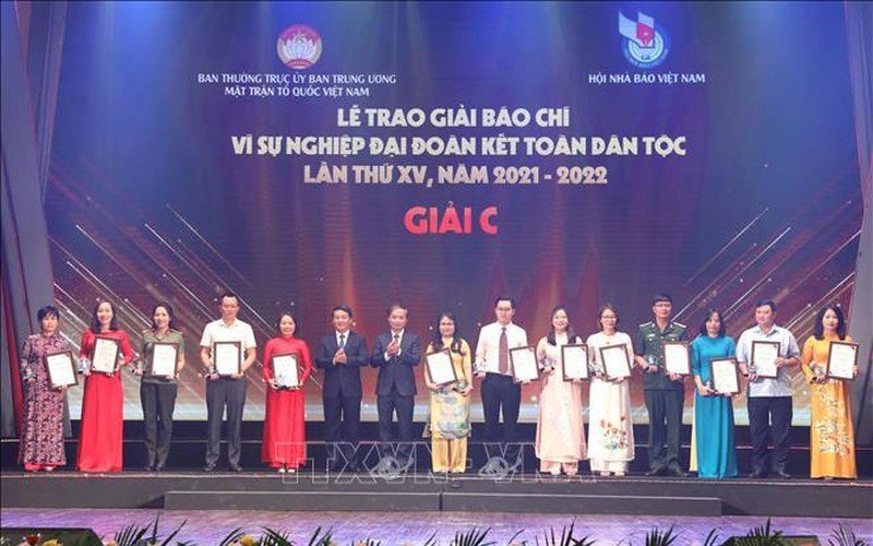 80 tác phẩm đoạt giải báo chí “Vì sự nghiệp đại đoàn kết toàn dân tộc”