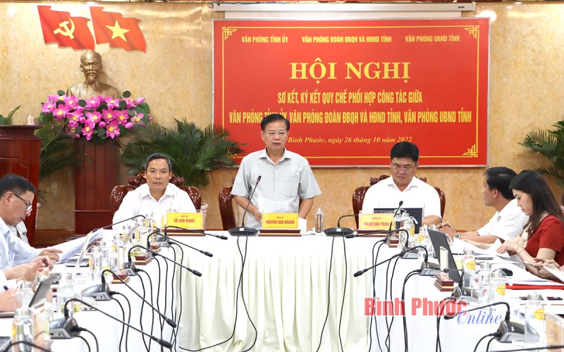 9 nhiệm vụ trọng tâm để nâng cao hiệu quả công tác phối hợp giữa các văn phòng