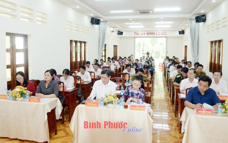9 tháng năm 2022, thị xã Bình Long thu ngân sách đạt 94,8%