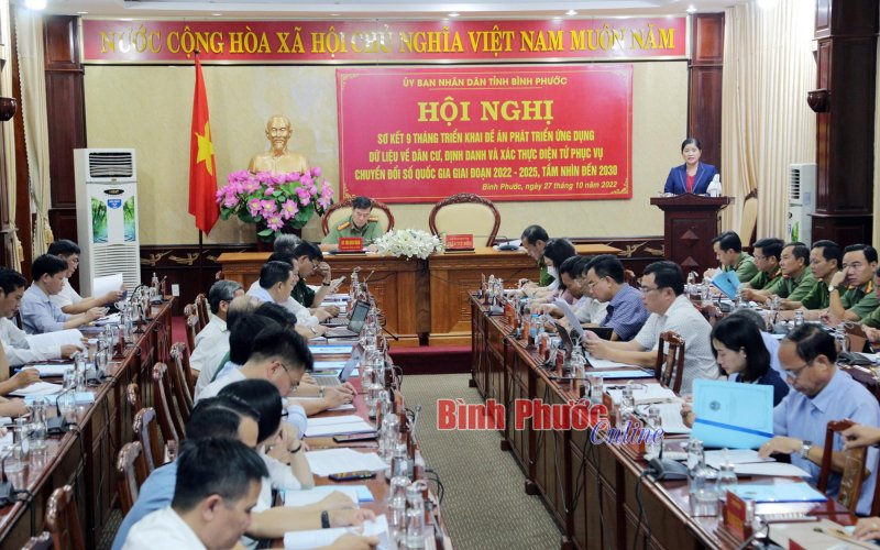 Bình Phước: Chung sức thực hiện đảm bảo tiến độ và hiệu quả Đề án 06