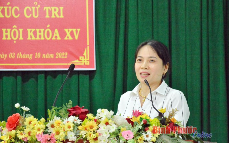 Bình Phước: Cử tri kiến nghị nhiều vấn đề liên quan đến đời sống dân sinh