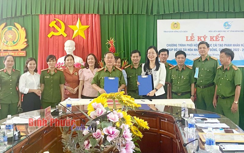 Bình Phước: Hội LHPN tỉnh và Trại giam Tống Lê Chân phối hợp giáo dục cải tạo phạm nhân nữ