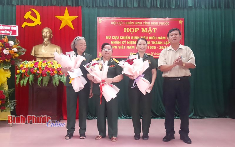 Bình Phước: Họp mặt nữ cựu chiến binh tiêu biểu năm 2022