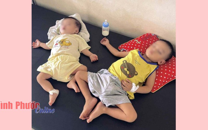 Bình Phước: Tìm người thân 2 bé trai bị bỏ rơi