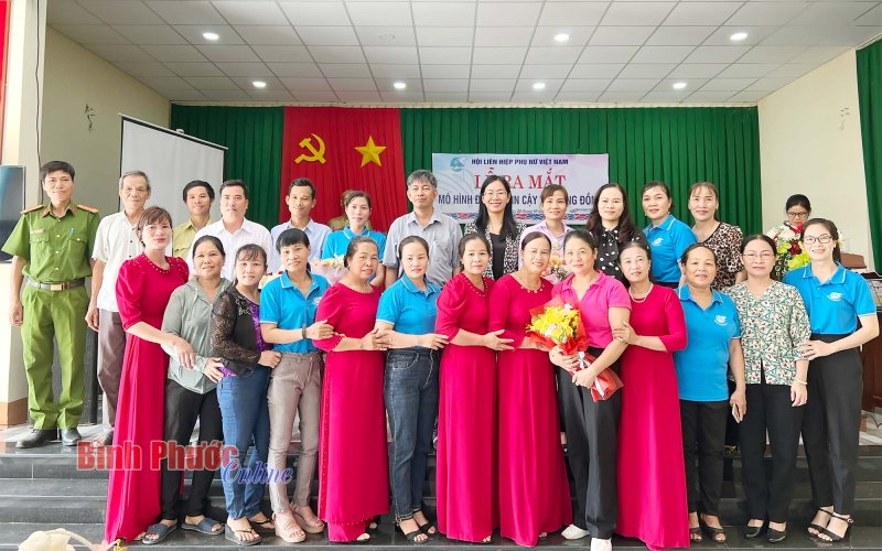 Bình Phước: Trung ương Hội LHPN Việt Nam ra mắt mô hình Địa chỉ tin cậy tại cộng đồng