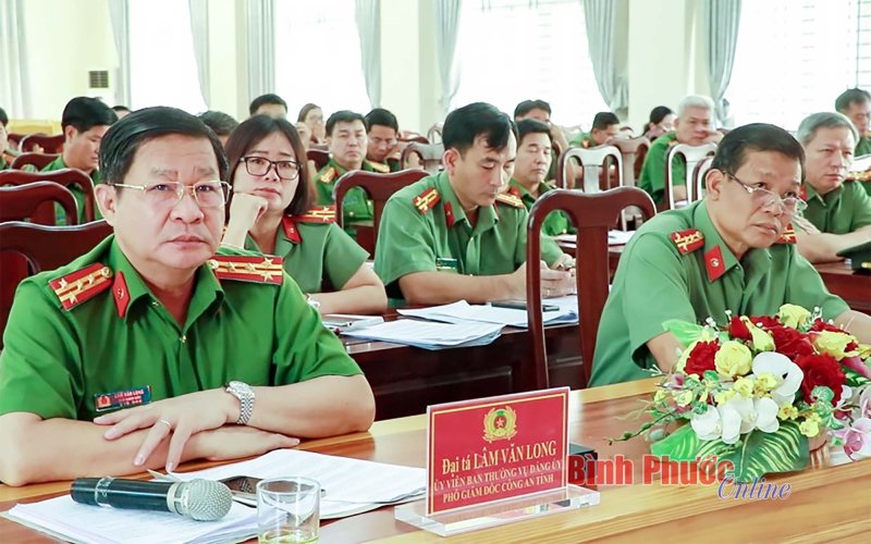 Công an Bình Phước: 9 tháng, tỷ lệ điều tra phá án vượt chỉ tiêu Bộ Công an giao