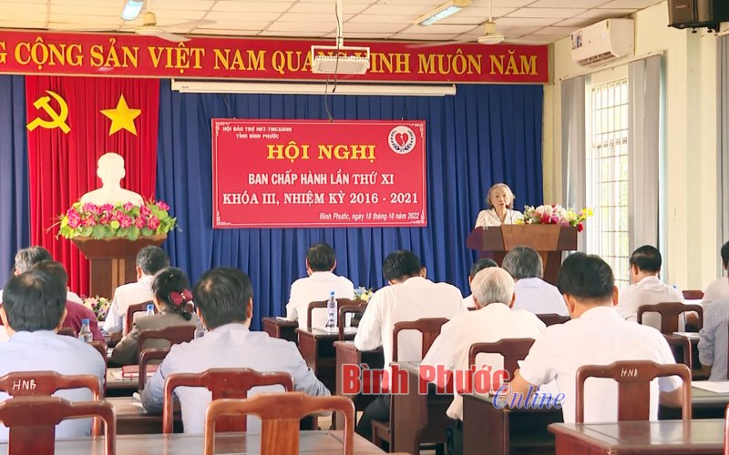 Đại hội đại biểu Hội Bảo trợ NKT-TMC-BNN tỉnh Bình Phước khóa 4 diễn ra vào trung tuần tháng 12