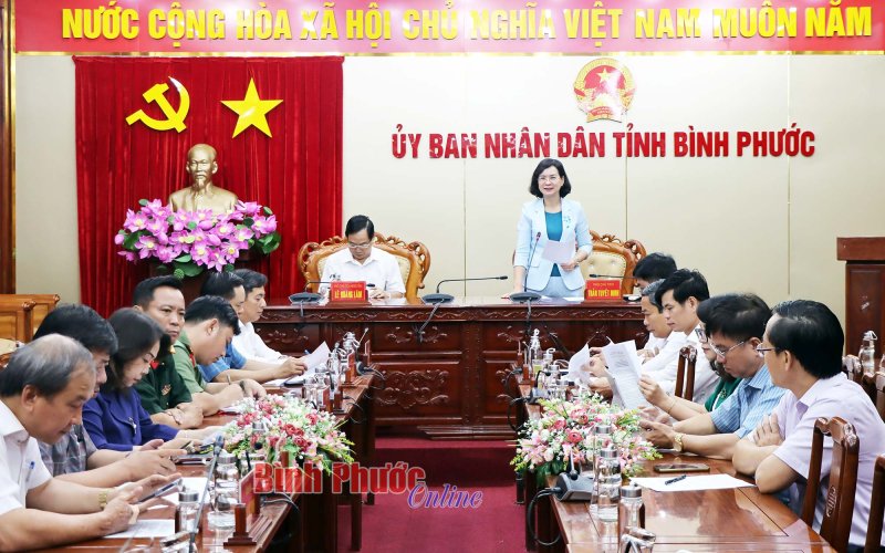 Đánh giá, rút kinh nghiệm công tác tổ chức lễ công bố thành lập thị xã Chơn Thành