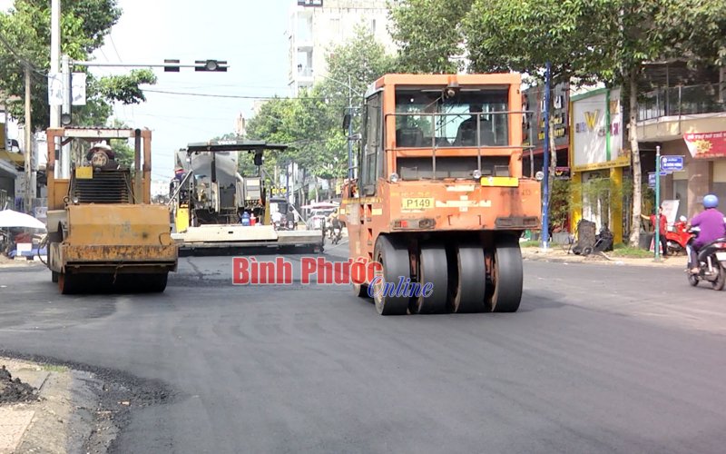 Đồng Xoài 'thay áo mới'