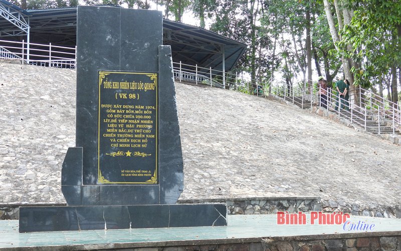 Đường Trường Sơn ở Bình Phước