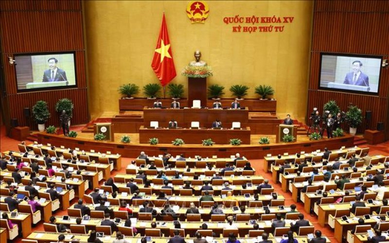 Hình ảnh khai mạc Kỳ họp thứ tư, Quốc hội khoá XV