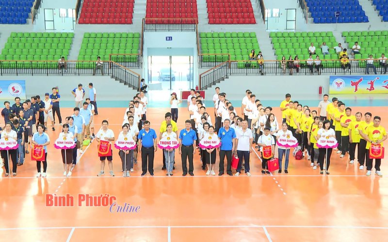 Hội thao ngành thanh tra - Cụm thi đua số 10 các tỉnh miền Đông Nam Bộ