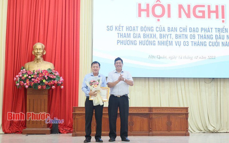 Hớn Quản: Tỷ lệ bao phủ bảo hiểm y tế toàn dân đạt 74,54%
