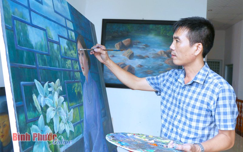 Nét riêng của họa sĩ Nguyễn Hải Thanh