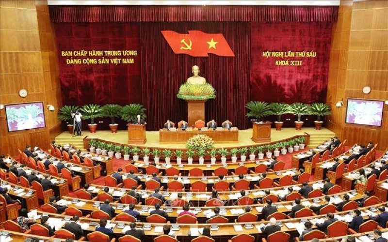 Ngày làm việc thứ ba Hội nghị Trung ương 6 khóa XIII