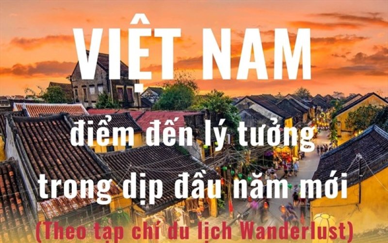 Việt Nam là điểm đến lý tưởng trong dịp đầu năm mới
