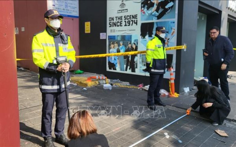 Xác minh thông tin một số công dân Việt Nam thương vong trong vụ giẫm đạp tại Seoul