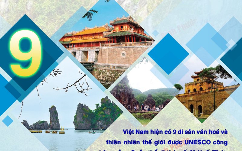 9 di sản văn h&oacute;a, thi&ecirc;n nhi&ecirc;n thế giới tại Việt Nam