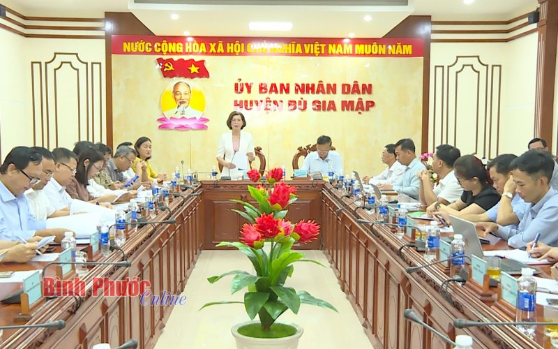 9 tháng, Bù Gia Mập giải ngân vốn xây dựng cơ bản tăng so cùng kỳ