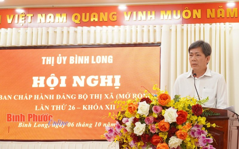 Bình Long: Giải ngân vốn đầu tư công đạt 65% kế hoạch