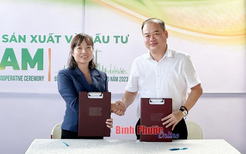 Bình Phước: Ký kết phối hợp hỗ trợ phát triển kinh tế tập thể, hợp tác xã