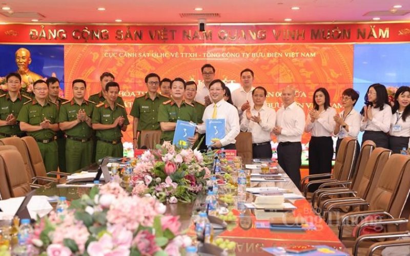 Bộ Công an và Tổng Công ty Bưu điện Việt Nam triển khai Đề án 06