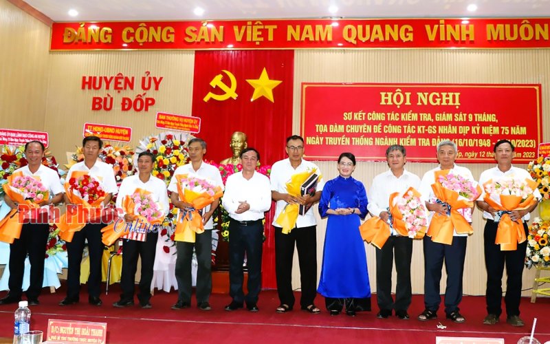 Bù Đốp: Tọa đàm kỷ niệm 75 năm Ngày truyền thống ngành Kiểm tra Đảng