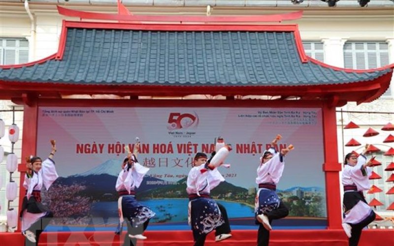 Chương trình nghệ thuật độc đáo trong Ngày hội Văn hóa Việt-Nhật