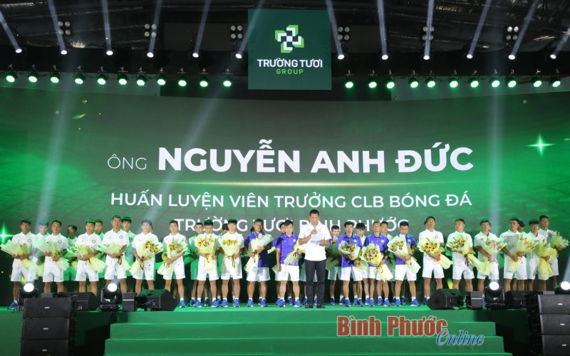 CLB bóng đá Trường Tươi - Bình Phước bắt đầu hành trình mùa giải mới