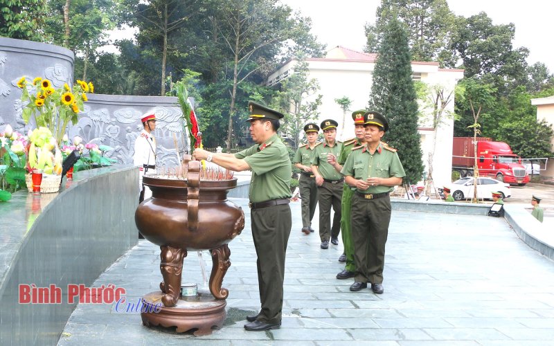 Công an Bình Phước: Kỷ niệm 75 năm Ngày thành lập ngành Kiểm tra Đảng