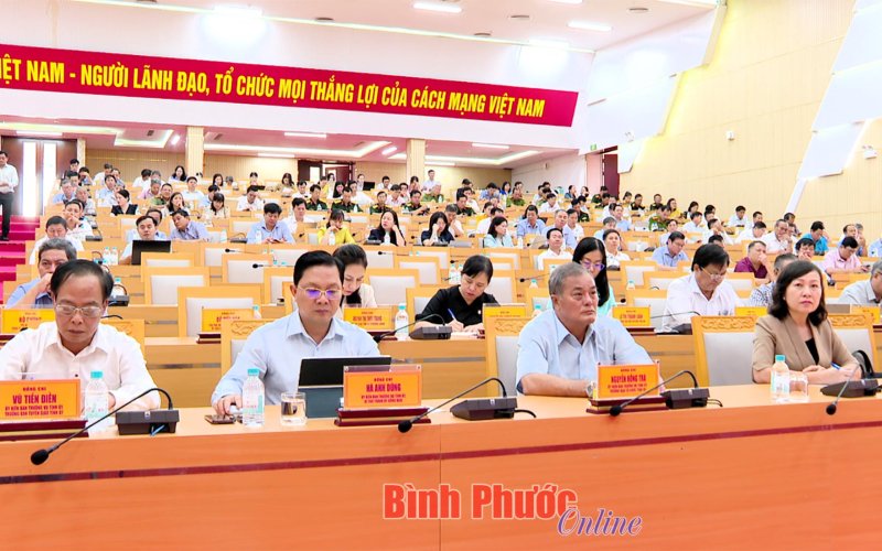 Hội nghị thông tin thời sự cho cán bộ chủ chốt các cấp