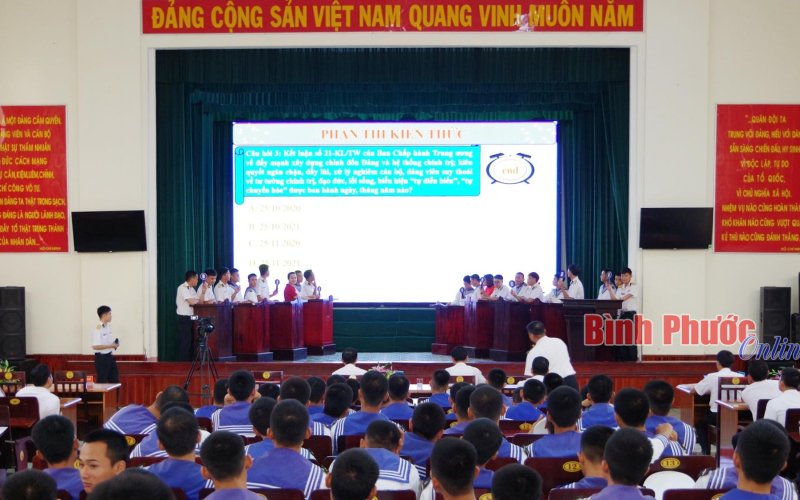 Hội thi tuyên truyền về phẩm chất “Bộ đội Cụ Hồ”