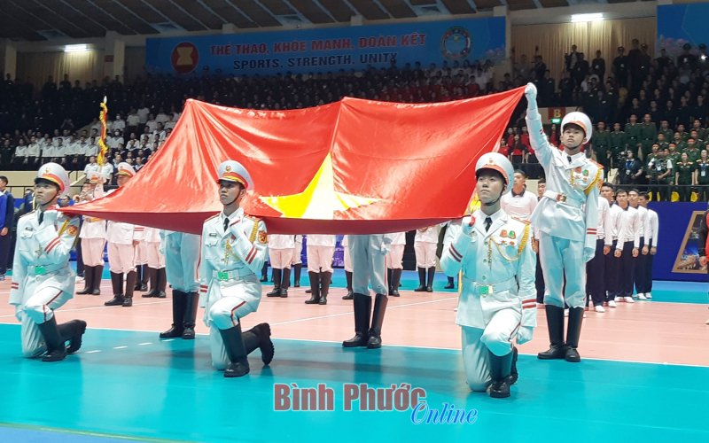 Khai mạc giải bóng chuyền quân đội các nước ASEAN năm 2023