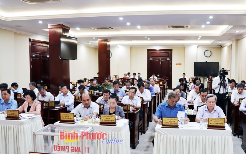 Khai mạc hội nghị Ban Chấp hành Đảng bộ tỉnh lần thứ 16