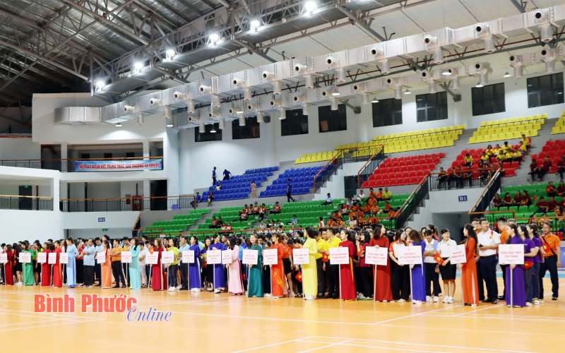 Khai mạc hội thao ngành ngân hàng tỉnh Bình Phước