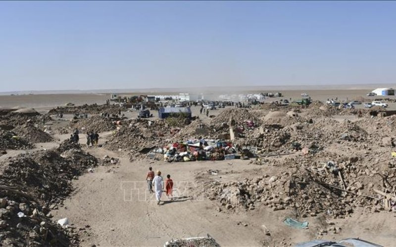 Liên tiếp động đất mạnh ở Afghanistan khiến nhiều người bị thương