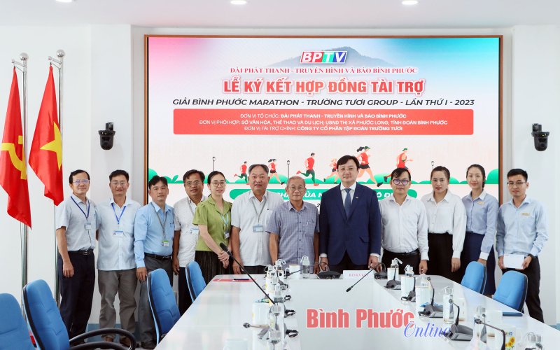 MB Bank ký kết tài trợ giải “Bình Phước Marathon - Trường Tươi Group lần thứ I, năm 2023”