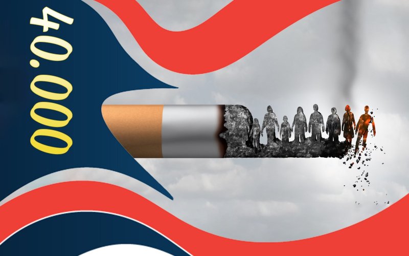 Mỗi năm Việt Nam có 40.000 người chết vì các bệnh liên quan đến hút thuốc lá