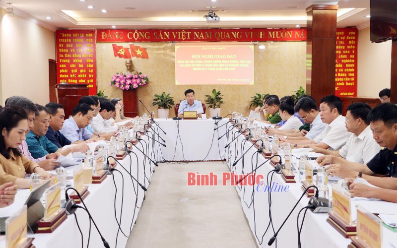 Ngành nội chính đề ra 7 nhiệm vụ trọng tâm 3 tháng cuối năm 