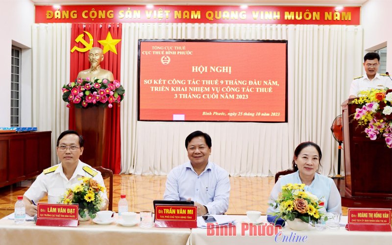 Ngành thuế triển khai nhiệm vụ những tháng cuối năm 