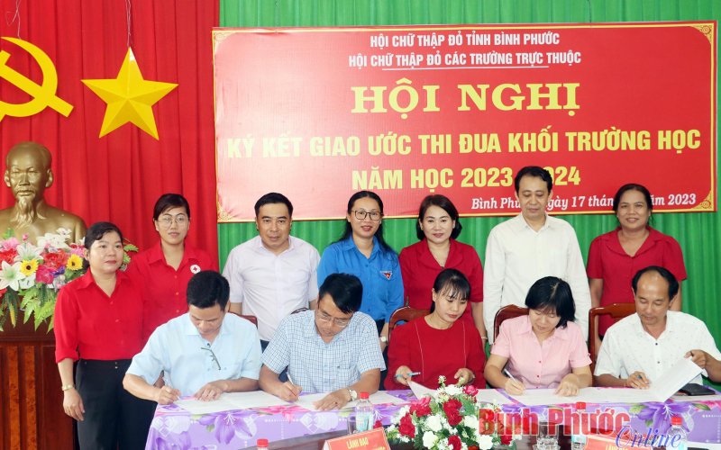 Nhiều hoạt động nổi bật trong công tác chữ thập đỏ trường học