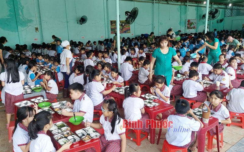 Phước Long: Đảm bảo an toàn bữa ăn học đường
