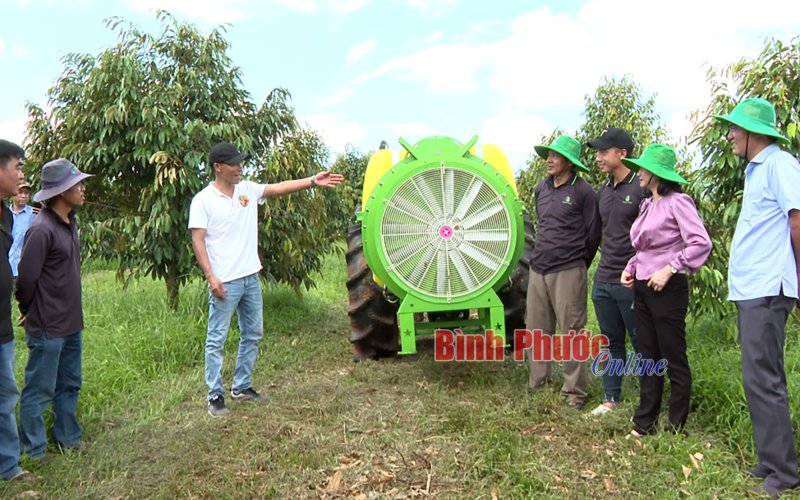 Queen farm và mô hình trồng sầu riêng ứng dụng công nghệ cao