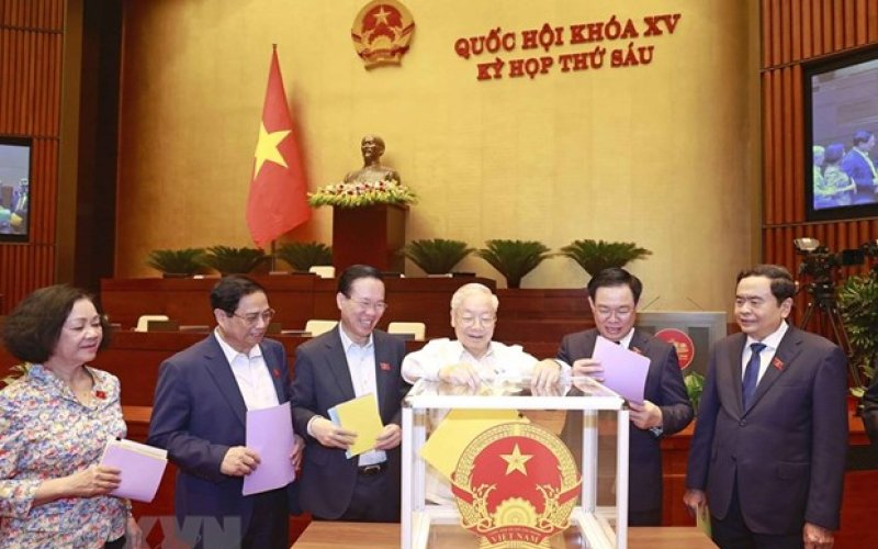 Quốc hội công bố kết quả lấy phiếu tín nhiệm của 44 cá nhân