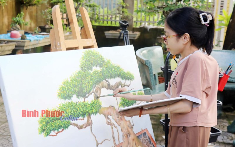 Sắc m&agrave;u cuộc sống của c&ocirc; g&aacute;i khuyết tật