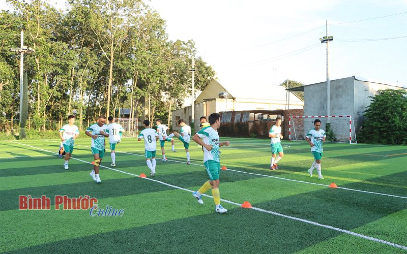 Sẵn sàng chinh phục Giải vô địch bóng đá công nhân toàn quốc