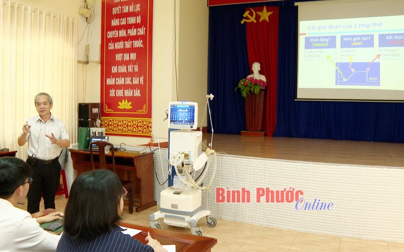 Tập huấn thông khí nhân tạo và các vấn đề liên quan đến máy thở