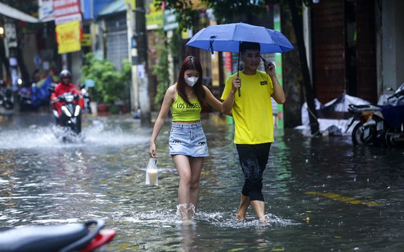 Thời tiết ngày 29-10: Bắc Bộ, Trung Bộ Bộ có mưa dông