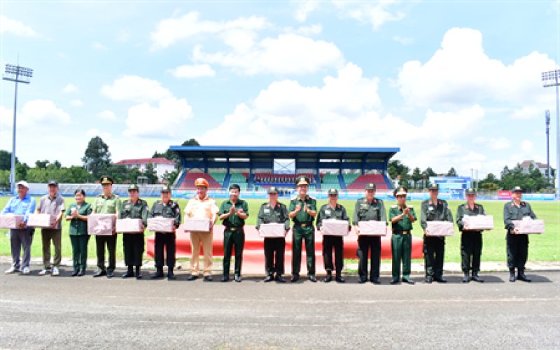 Tỉnh Bình Phước khai mạc diễn tập khu vực phòng thủ năm 2023